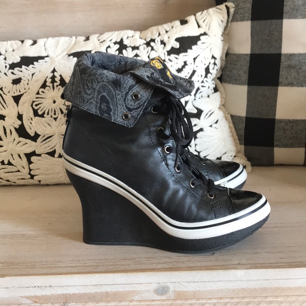 Jessica Simpson Wedge Fashion Sneaker Size 8